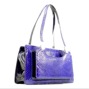 DOLCE & GABBANA | Python Leather Satchel